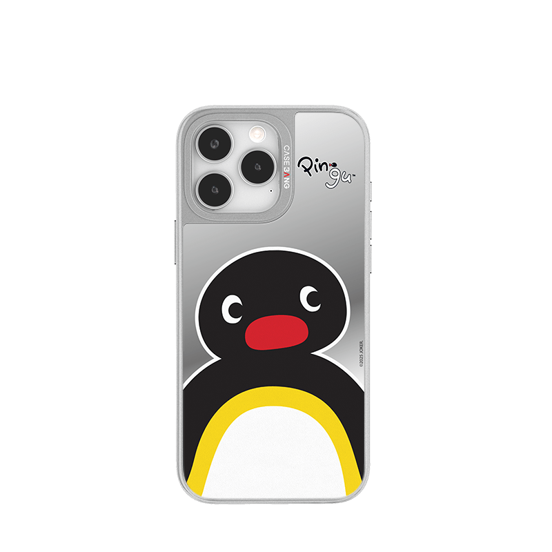 Pingu Series Silver Unijoy - CaseBangUnijoyCaseBangPingu SelfieiPhone 14 Pro
